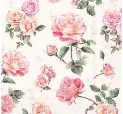 Serviette "Classic Roses"