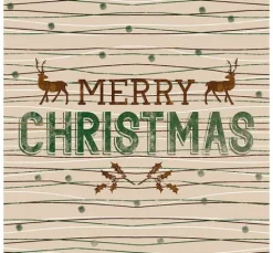 Serviette "Classy Christmas"