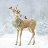 Serviette "Deer in Snow"