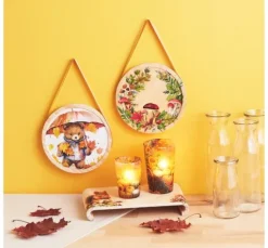 Serviette "Eichhörnchen mit Haselnuss"