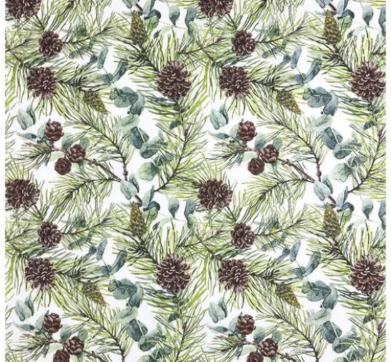 Serviette "Eucalyptus and Pine"