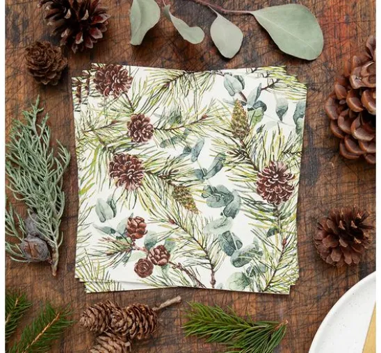 Serviette "Eucalyptus and Pine"