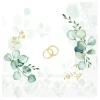 Serviette "Eucalyptus Wedding"