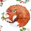 Serviette "Floral Fox"