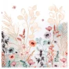 Serviette "Flowers Natural"