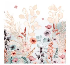 Serviette "Flowers Natural"