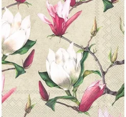 Serviette "Frühlingsgrüße"