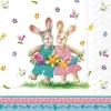 Serviette "Frühlingstanz"