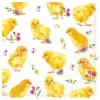 Serviette "Gelbe Küken"