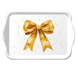 Serviette "Goldene Schleife"