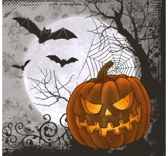 Serviette "Halloween Time"