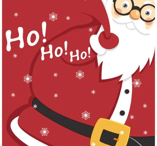 Serviette "Ho! Ho! Ho!"