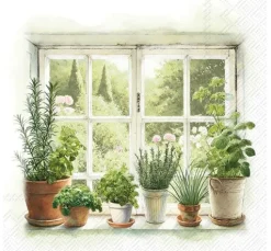 Serviette "Homegrown Herbs"