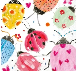 Serviette "Joyful Ladybugs"