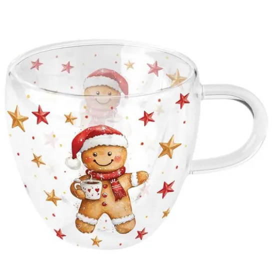 Serviette "Lebkuchen und Kakao"