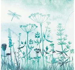 Serviette "Libelle" Aquarell