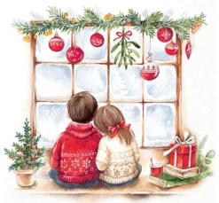 Serviette "Looking for Christmas"