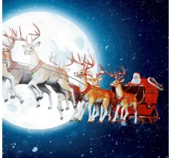 Serviette "Lunar Xmas"