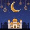 Serviette "Mosque by Night"