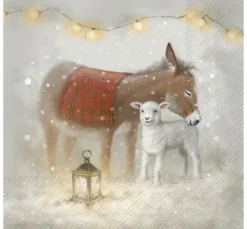 Serviette"Nino and Molly"