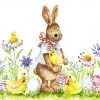 Serviette "Osterhase Max"