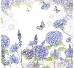 Serviette "Purple Wildflowers"