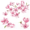 Serviette "Sakura Rose"