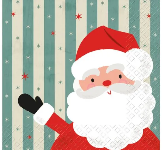 Serviette "Santa Rudolf"