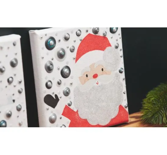 Serviette "Santa Rudolf"