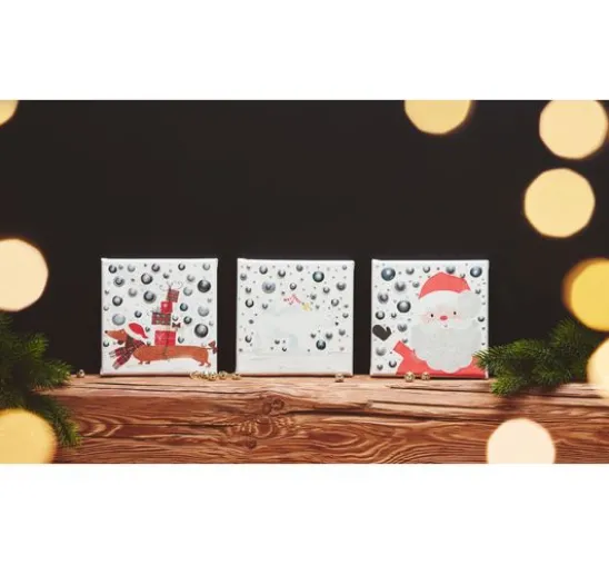 Serviette "Santa Rudolf"