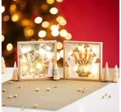 Serviette "Santa's Air Ballon"