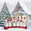 Serviette "Singing Choir"