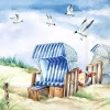 Serviette "Strandlust"