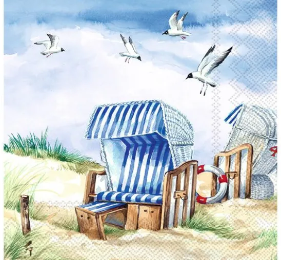 Serviette "Strandlust"