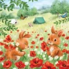 Serviette "Summer Camp"