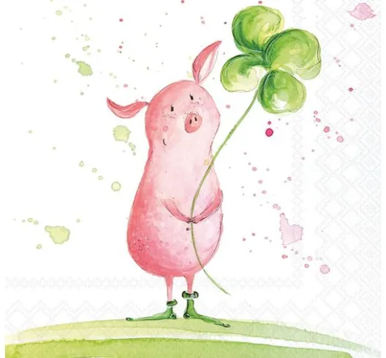 Serviette "Sweet and Lucky"