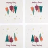 Serviette "Sweet Xmas Trees"