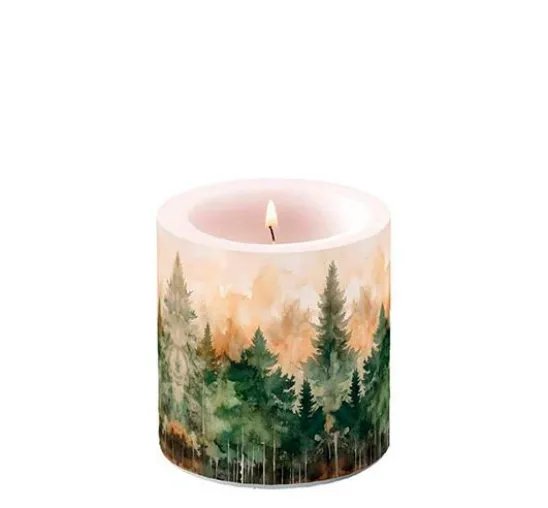 Serviette "Tannenwald Watercolor"