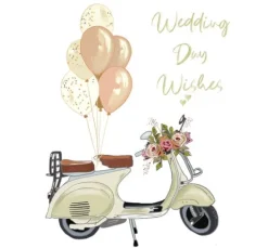 Serviette "Wedding Day Wishes"