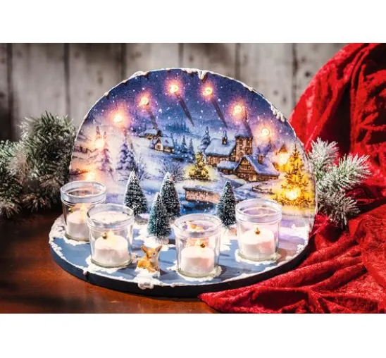 Serviette "Weihnachten im Schnee"
