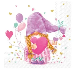 Serviette "Wichteline Alice"