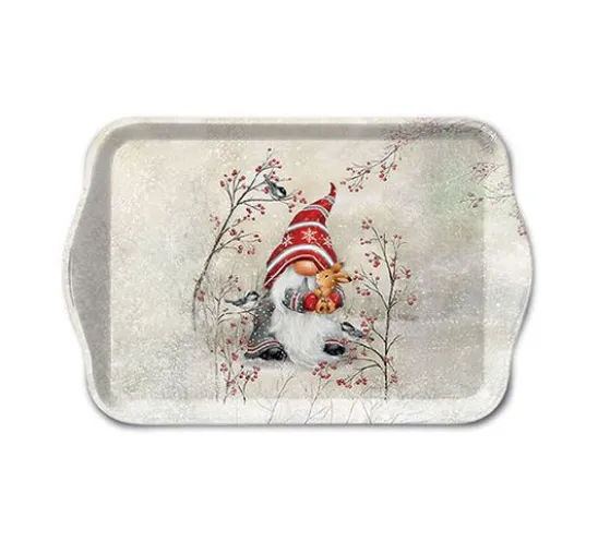 Serviette "Wichtel Umarmung"