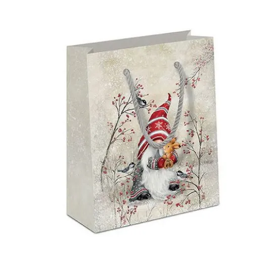 Serviette "Wichtel Umarmung"