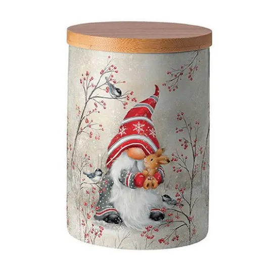 Serviette "Wichtel Umarmung"