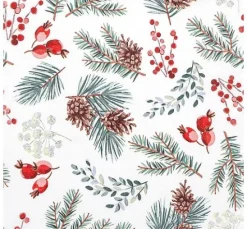 Serviette "Winter Botanicals"