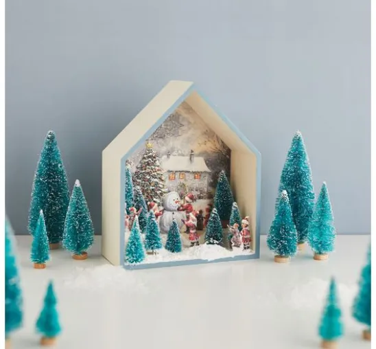 Serviette "Winternostalgie"