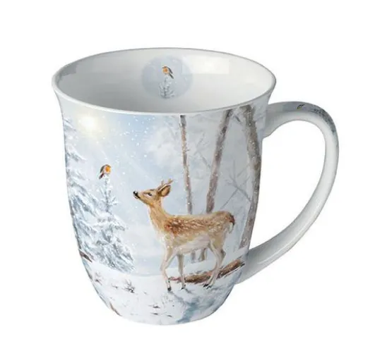 Serviette "Winterwelt"