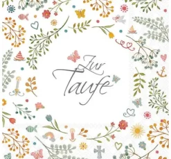 Serviette "Zur Taufe"