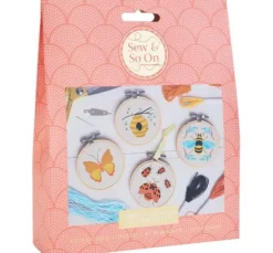 Sew and So On, Embroidery Hoop Decorations