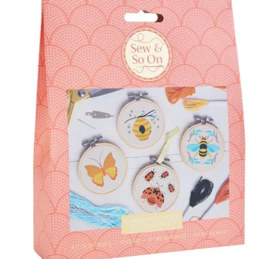 Sew and So On, Embroidery Hoop Decorations